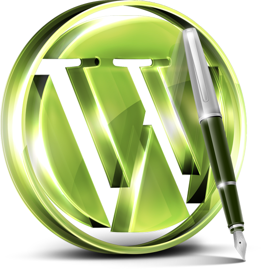 Green Wordpress Icon 512x512 png